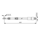 BOSCH Bremsschlauch