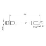 BOSCH Bremsschlauch