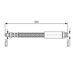BOSCH Bremsschlauch
