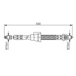 BOSCH Bremsschlauch