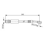 BOSCH Bremsschlauch