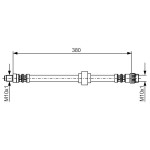 BOSCH Bremsschlauch