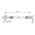BOSCH Bremsschlauch