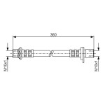BOSCH Bremsschlauch