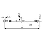 BOSCH Bremsschlauch