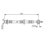 BOSCH Bremsschlauch