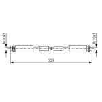 BOSCH Bremsschlauch
