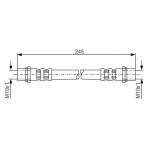 BOSCH Bremsschlauch