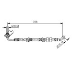 BOSCH Bremsschlauch