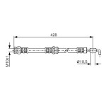 BOSCH Bremsschlauch