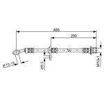 BOSCH Bremsschlauch