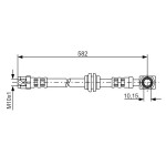BOSCH Bremsschlauch