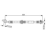 BOSCH Bremsschlauch