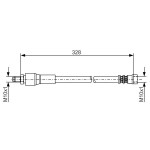 BOSCH Bremsschlauch