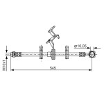 BOSCH Bremsschlauch