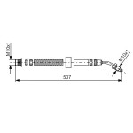 BOSCH Bremsschlauch