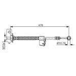 BOSCH Bremsschlauch