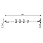 BOSCH Bremsschlauch