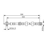 BOSCH Bremsschlauch