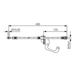 BOSCH Bremsschlauch