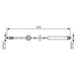 BOSCH Bremsschlauch