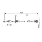 BOSCH Bremsschlauch
