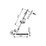 BOSCH Bremsschlauch