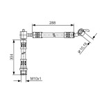 BOSCH Bremsschlauch