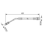BOSCH Bremsschlauch