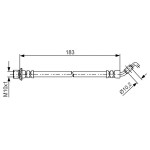 BOSCH Bremsschlauch