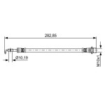 BOSCH Bremsschlauch