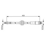 BOSCH Bremsschlauch