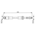 BOSCH Bremsschlauch