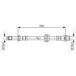 BOSCH Bremsschlauch