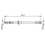 BOSCH Bremsschlauch