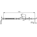 BOSCH Bremsschlauch