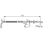 BOSCH Bremsschlauch