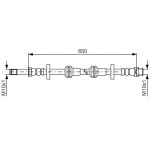 BOSCH Bremsschlauch