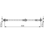 BOSCH Bremsschlauch