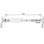 BOSCH Bremsschlauch