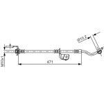 BOSCH Bremsschlauch