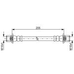 BOSCH Bremsschlauch