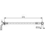 BOSCH Bremsschlauch