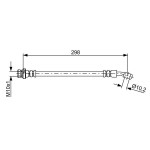 BOSCH Bremsschlauch