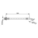 BOSCH Bremsschlauch