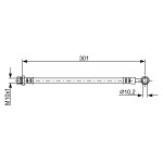 BOSCH Bremsschlauch