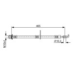 BOSCH Bremsschlauch
