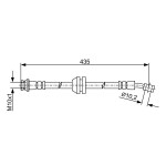 BOSCH Bremsschlauch