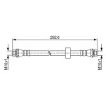 BOSCH Bremsschlauch