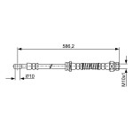 BOSCH Bremsschlauch